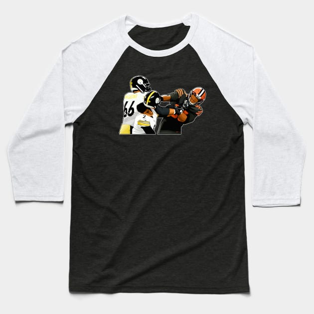 Myles Garrett Hit Mason Rudolph Baseball T-Shirt by 40yards